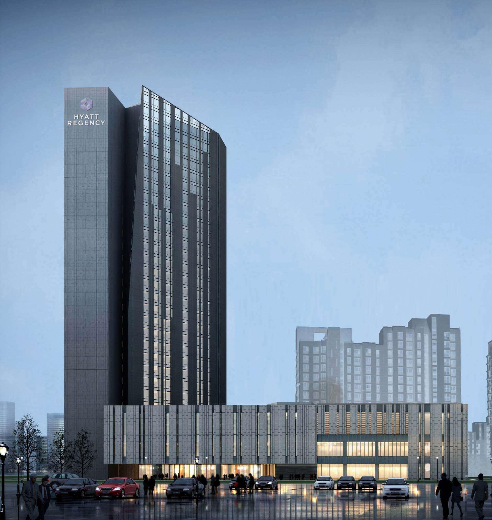 Hotel Hyatt Regency Tianjin East Exteriér fotografie